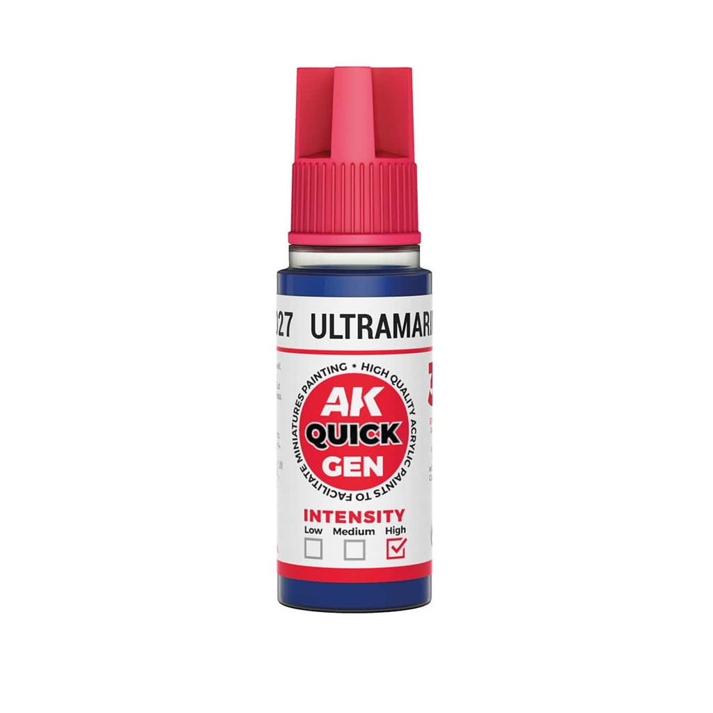 Ak17027 Ultramarine Blue 18 Ml