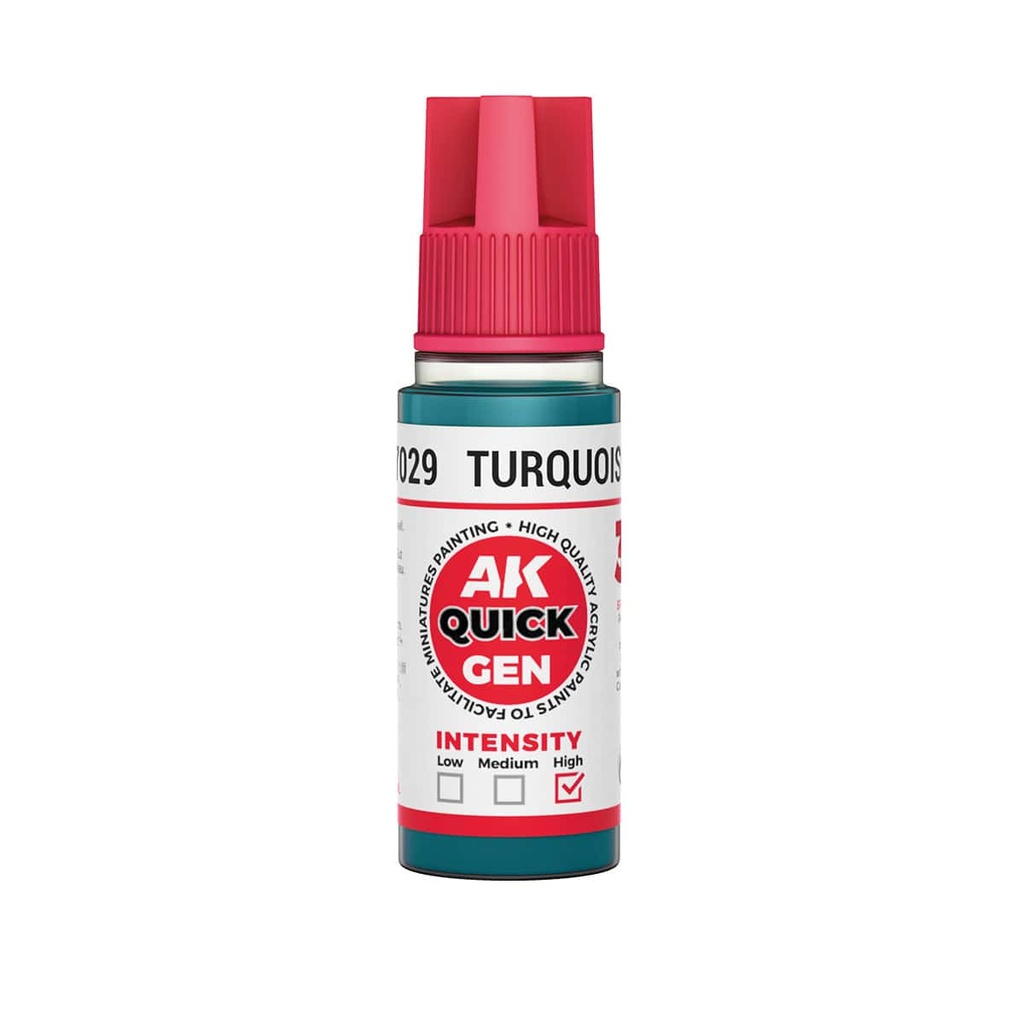 Ak17029 Turquoise Blue 18 Ml