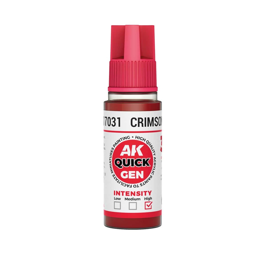 Ak17031 Crimson Red 18 Ml