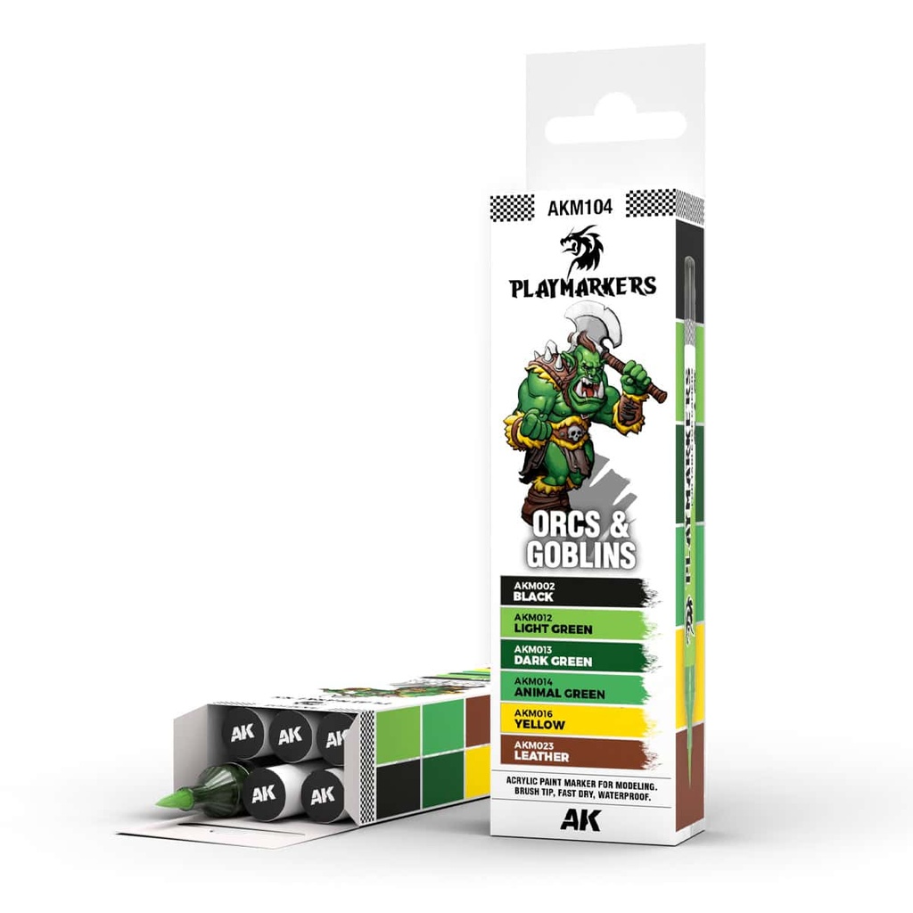 AKM104 ORCS & GOBLINS – PLAYMARKER SET
