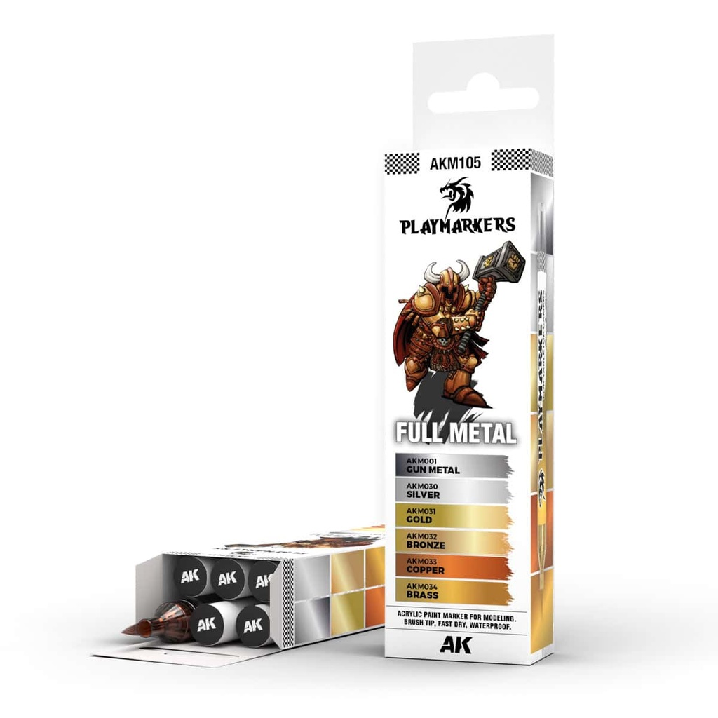 [AKM105] Akm105 Full Metal – Playmarker Set