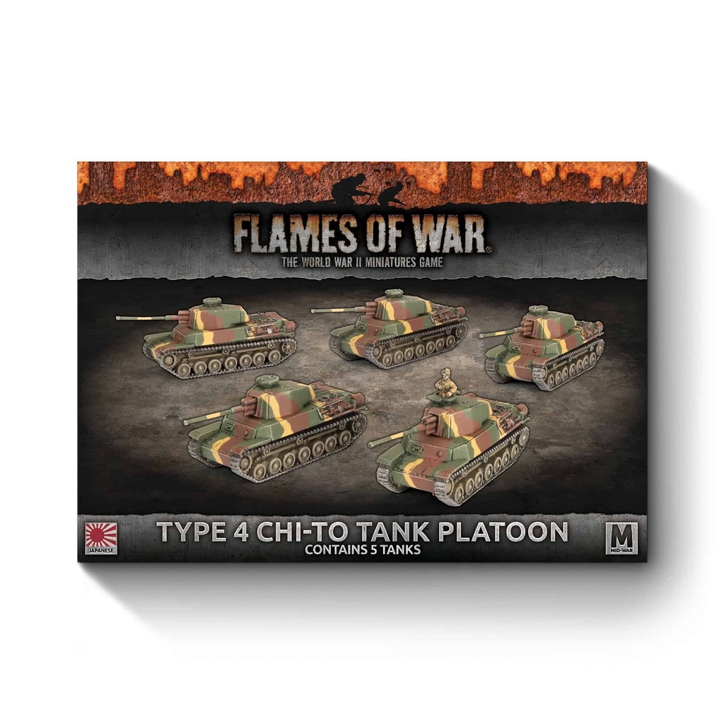 Type 4 Chi-To Tank Platoon (x5)