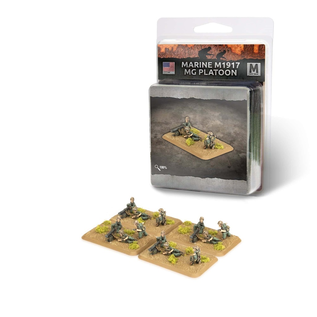 [US814] Marine M1917 MG Platoon (x4)