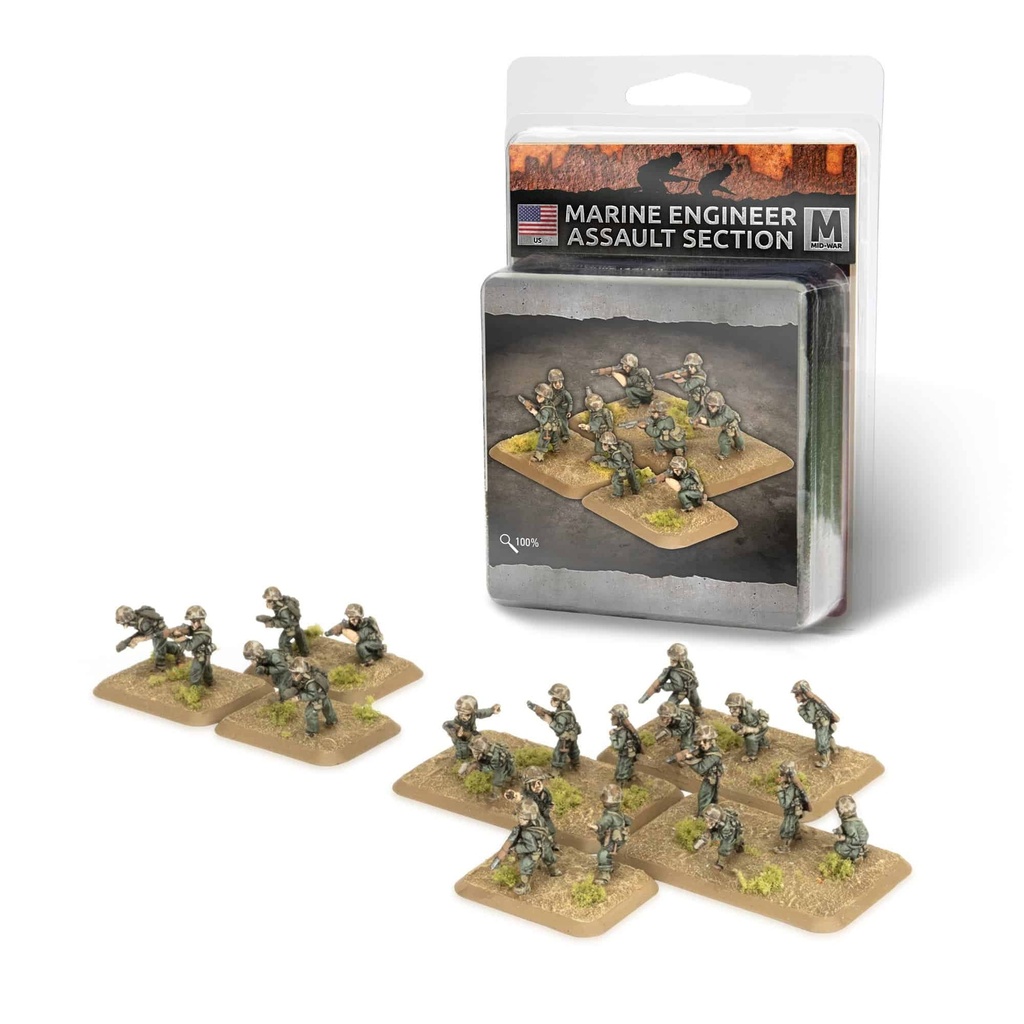 Marine Engineer Assault Section (x21 figures)
