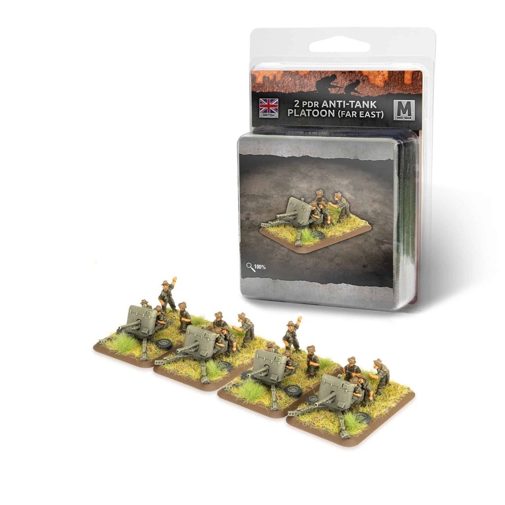 [9420020262355] 2pdr Anti tank Platoon (Far East)