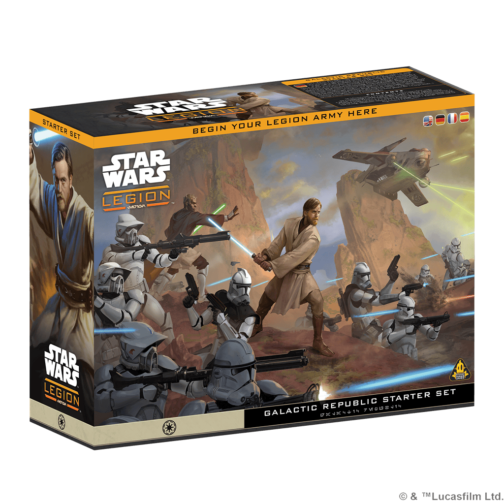 SW Legion: SW Legion: Galactic Republic Starter Set (Preventa)