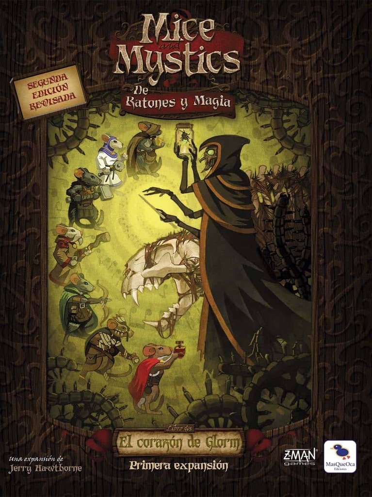 Mice and Mystics (De Ratones y Magia) El Corazon de Glorm 2ª Edicion (Expansión) Español