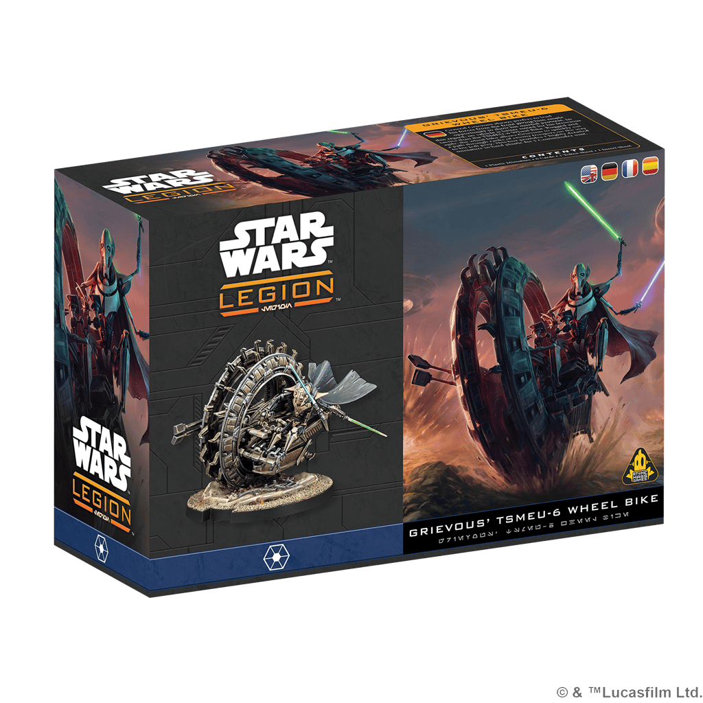 SW Legion: General Grievous' TSMEU-6 Wheel Bike 