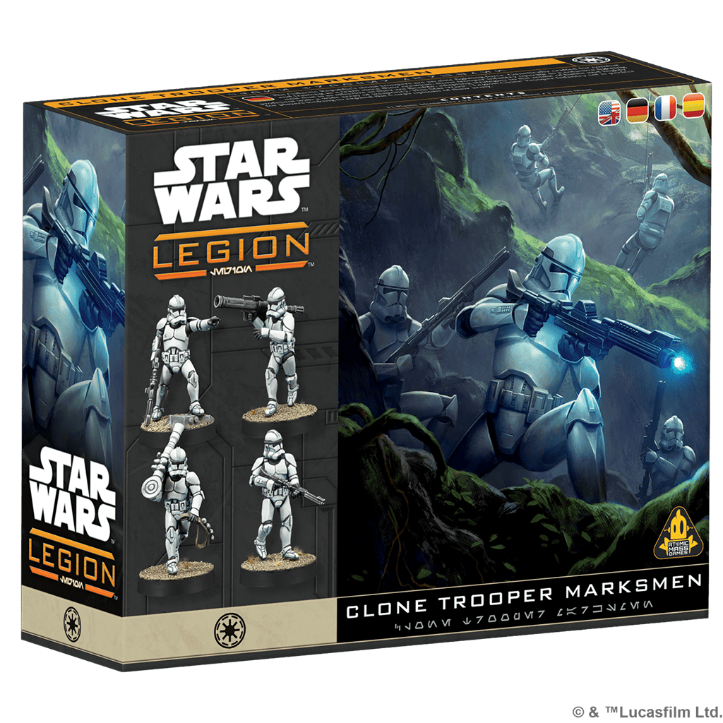 SW Legion: Clone Trooper Marksmen Unit (Preventa)