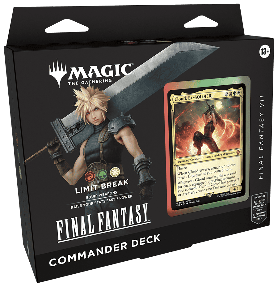 Mtg FINAL FANTASY Mazo de commander Limite (SPA)