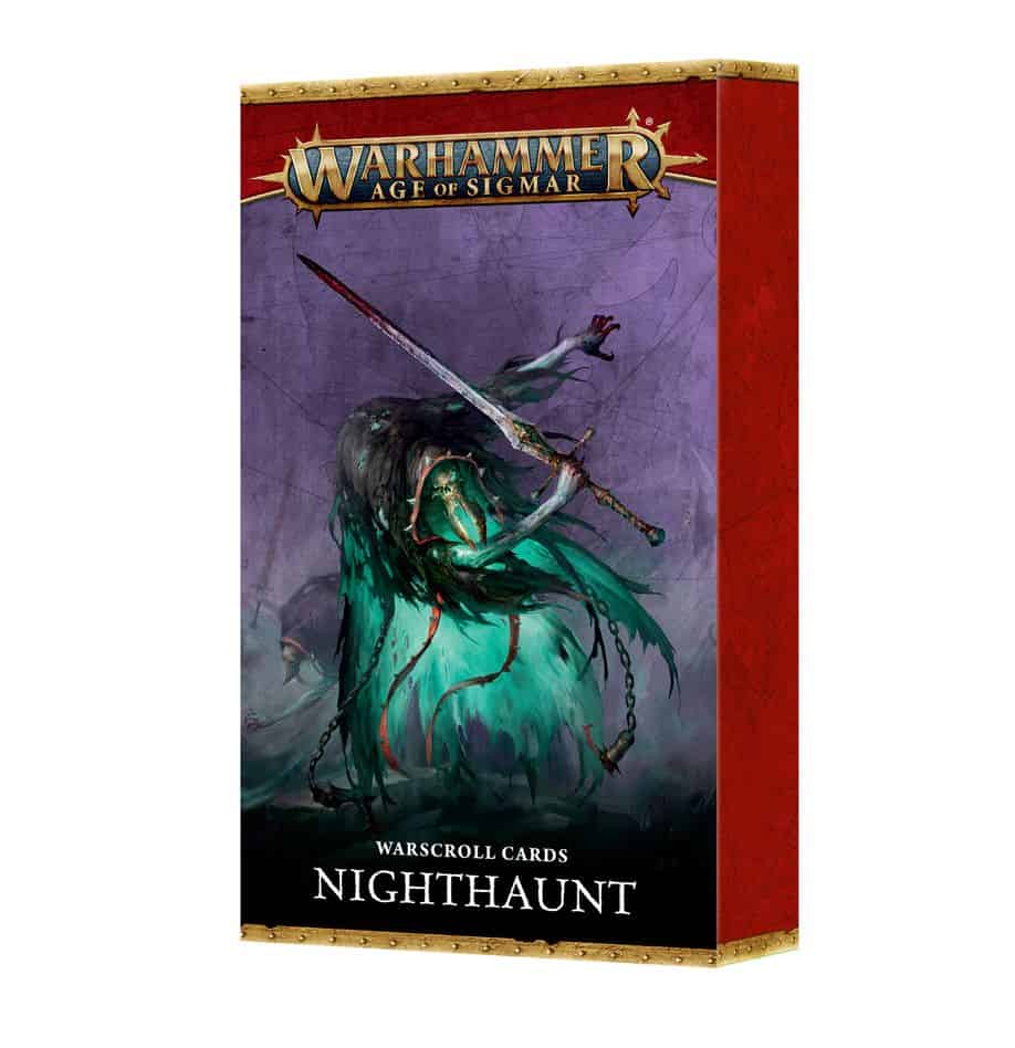 WARSCROLL CARDS Nighthaunt ING (Preventa)