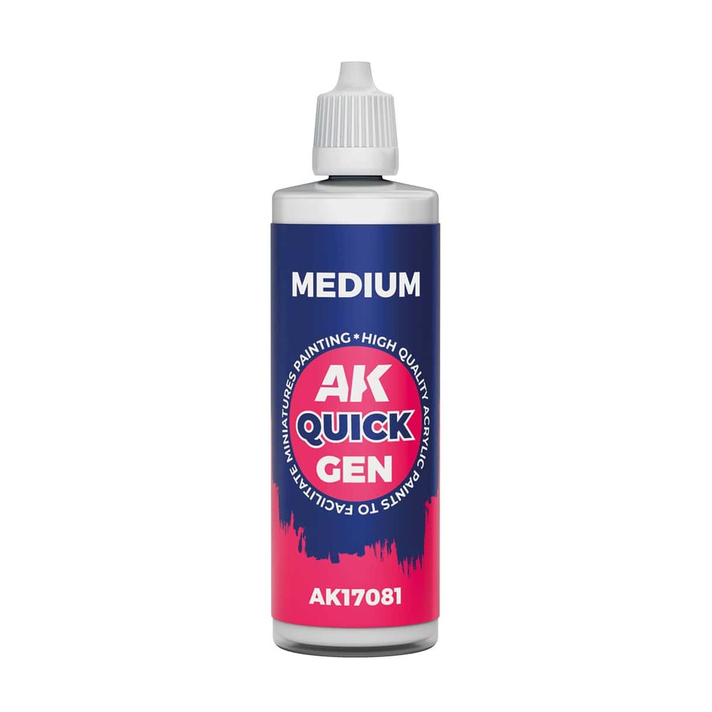 AK17081 MEDIUM FOR QUICK GEN PAINTS (60ml)