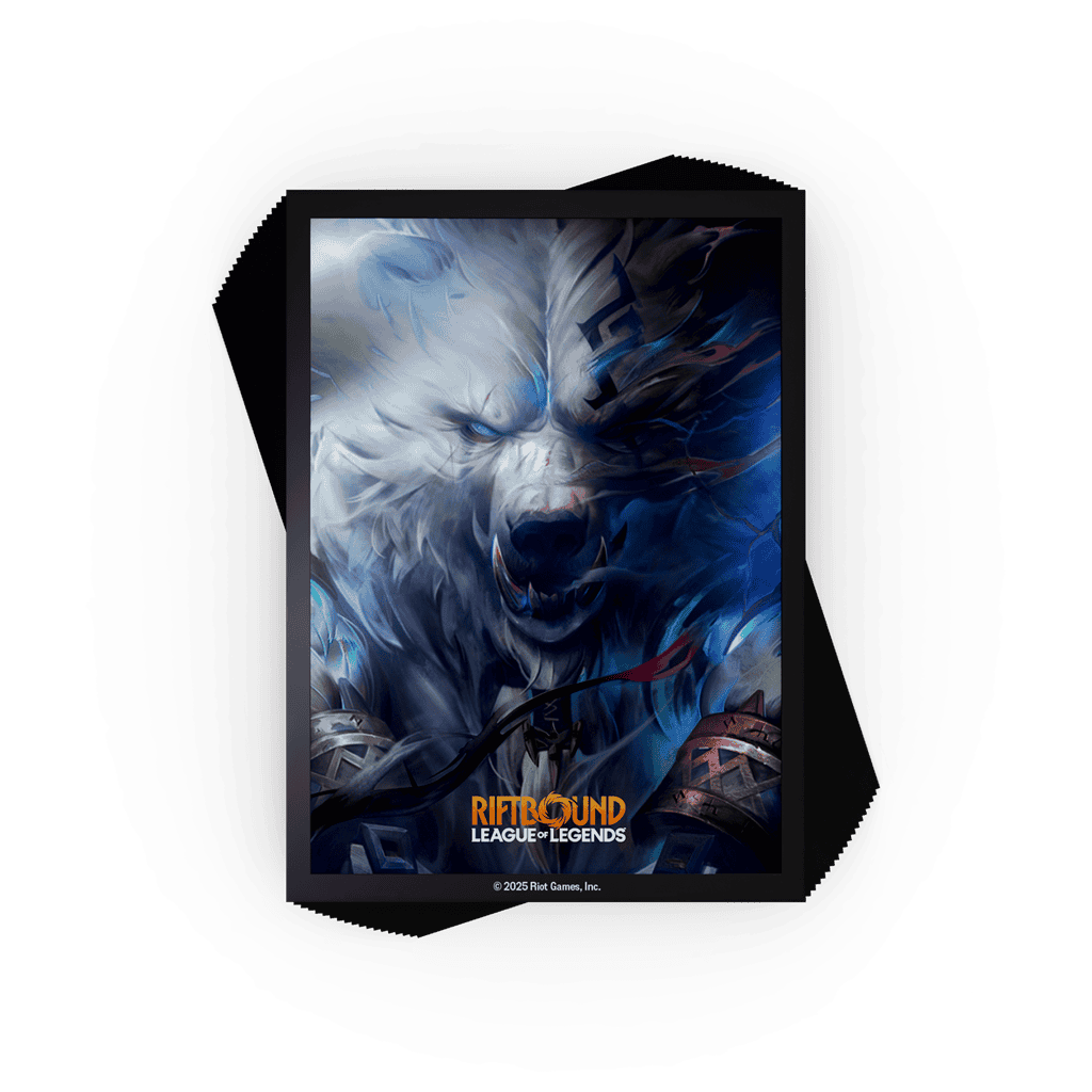 Riftbound: League of Legends TCG  Origins Volibear 100 Sleeves (Preventa)