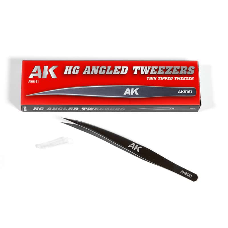AK9161 HG PINZA ANGULAR 01 PUNTA FINA