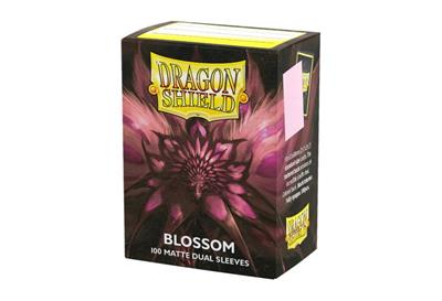 [AT-15067] Dragon Shield Sleeves Standard Size Matte Dual Blossom (100 Sleeves)