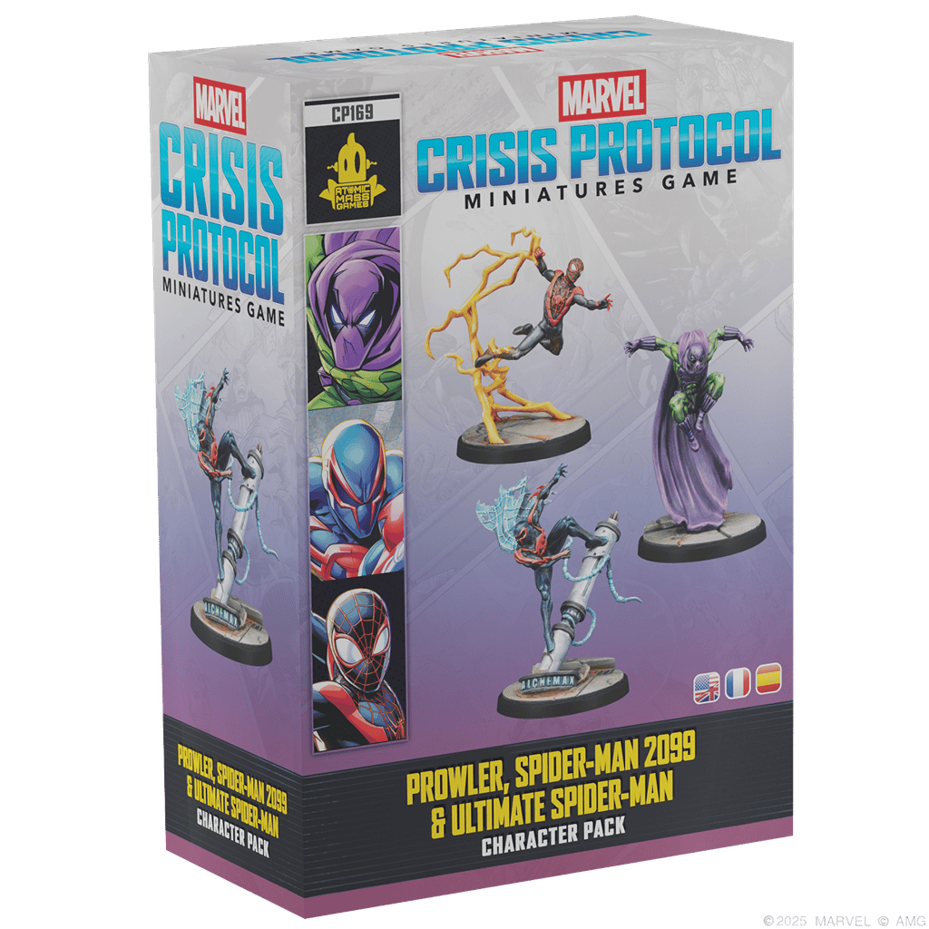 (Preventa) Marvel Crisis Protocol: Prowler, Spider-Man 2099, Ultimate Spider-Man