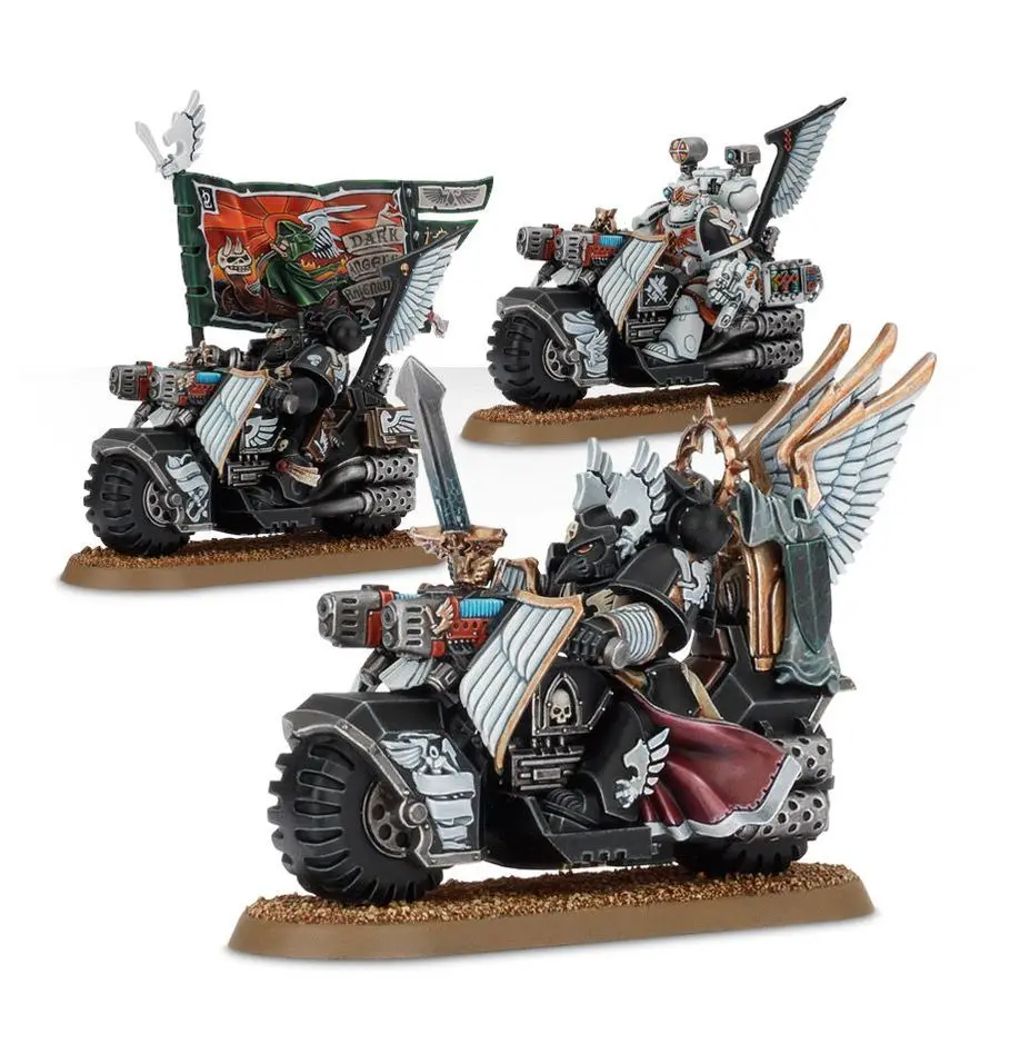 [44-11] Dark Angels: Ravenwing Command Squad