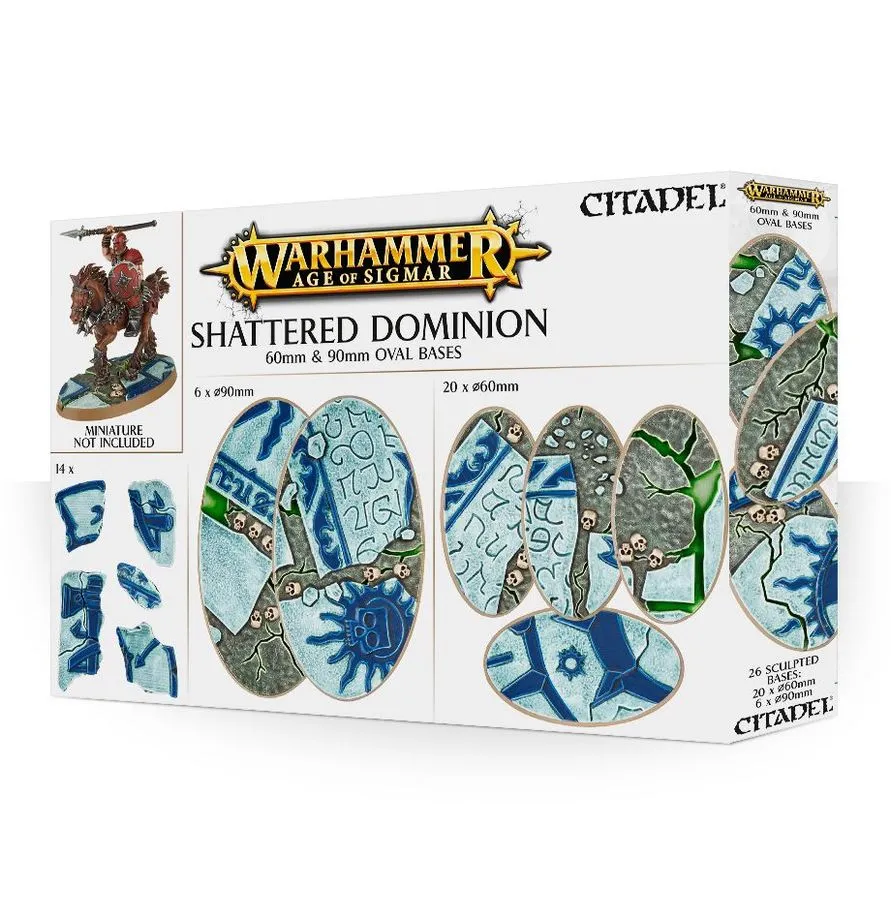 Aos: Shattered Dominion: 60 & 90Mm Oval
