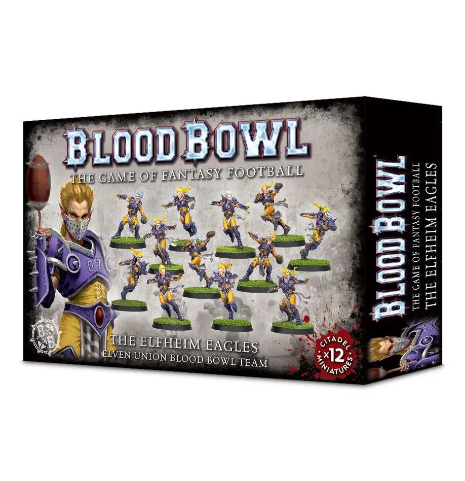 Blood bowl: Elven Union Blood Bowl Team