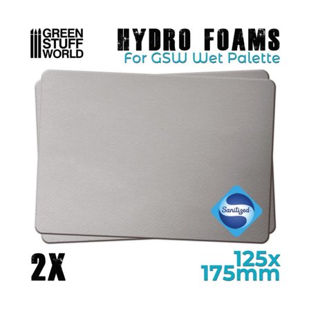 Green Stuff World Wet Palette Hydro Foam X2 Replacement Small