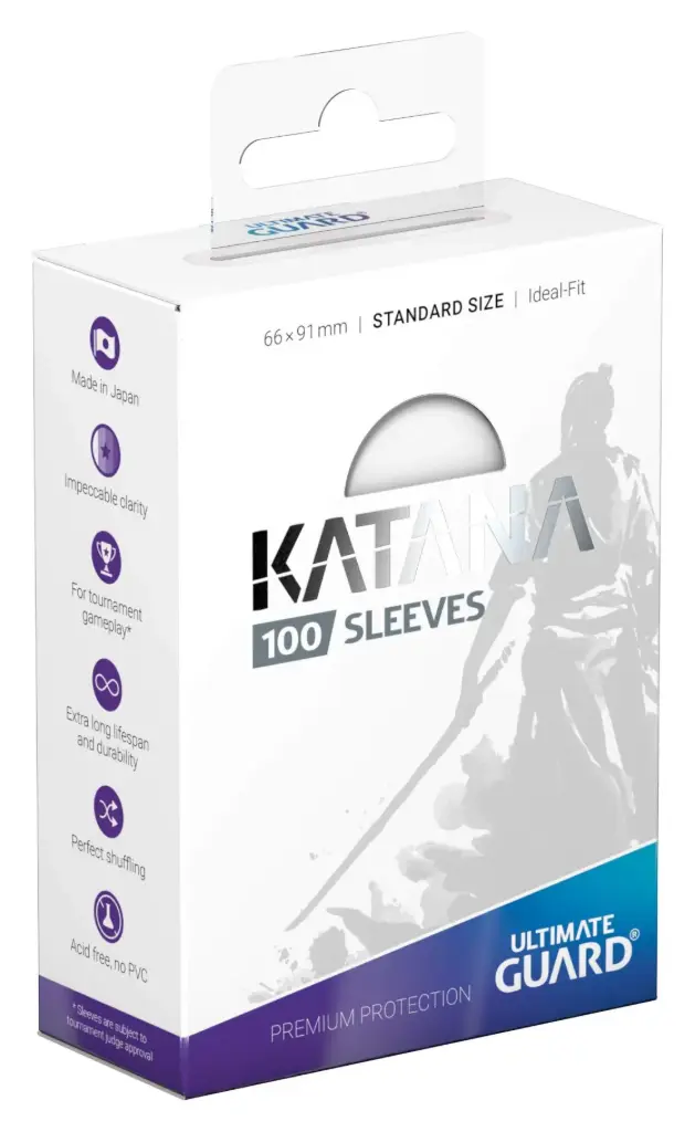 [4260250073803] UG: Katana Sleeves Blanco (100)