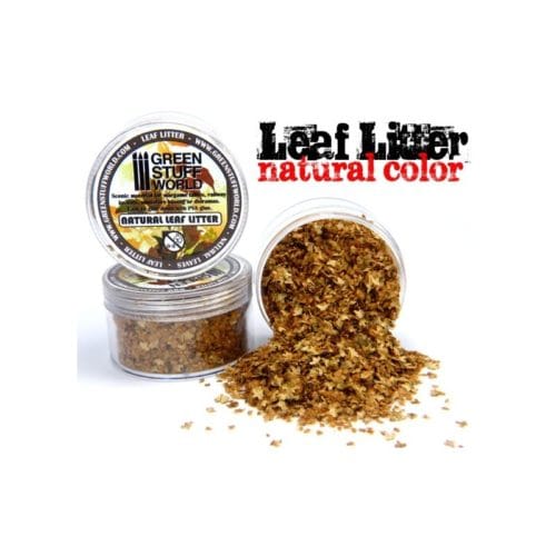 Hojas Modelismo - NATURAL / Leaf Litter - NATURAL