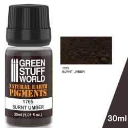 Bote Pintura / Paint Pot - BURNT UMBER pigments 30ml