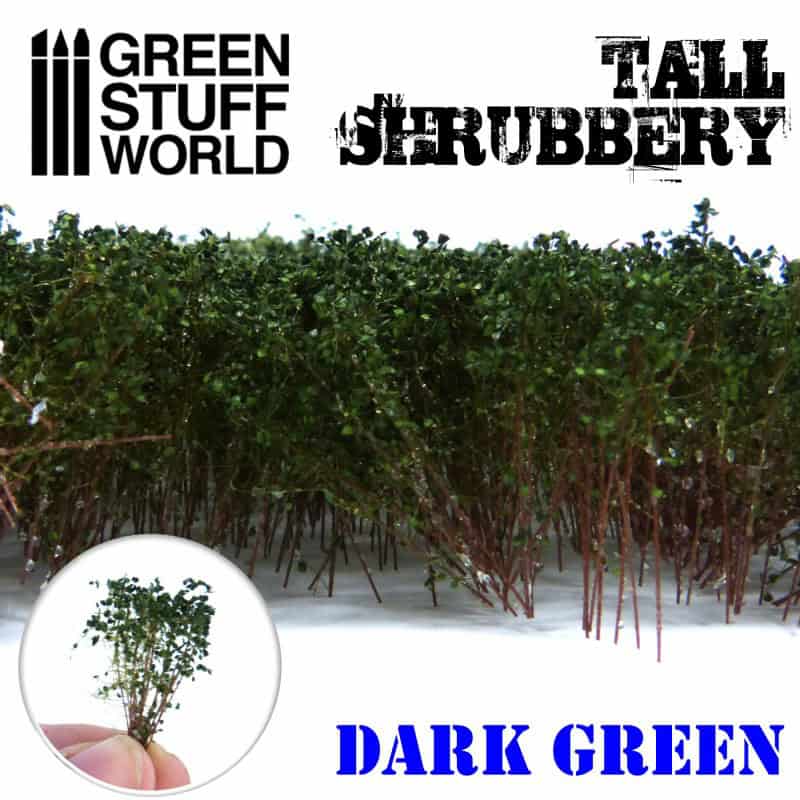 Matorral Alto / Tall Shrubbery - Dark Green