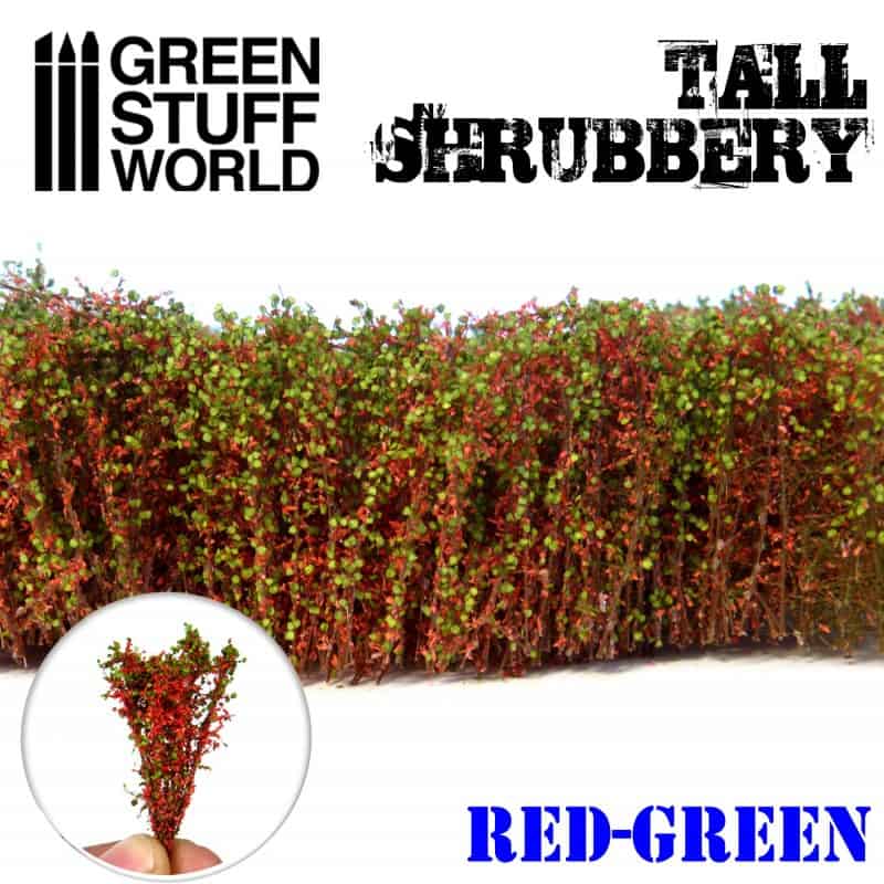 Matorral Alto / Tall Shrubbery - Red/Green