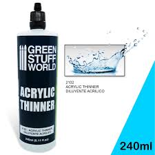 DILUYENTE ACRILICO / ACRYLIC THINNER 240 ml
