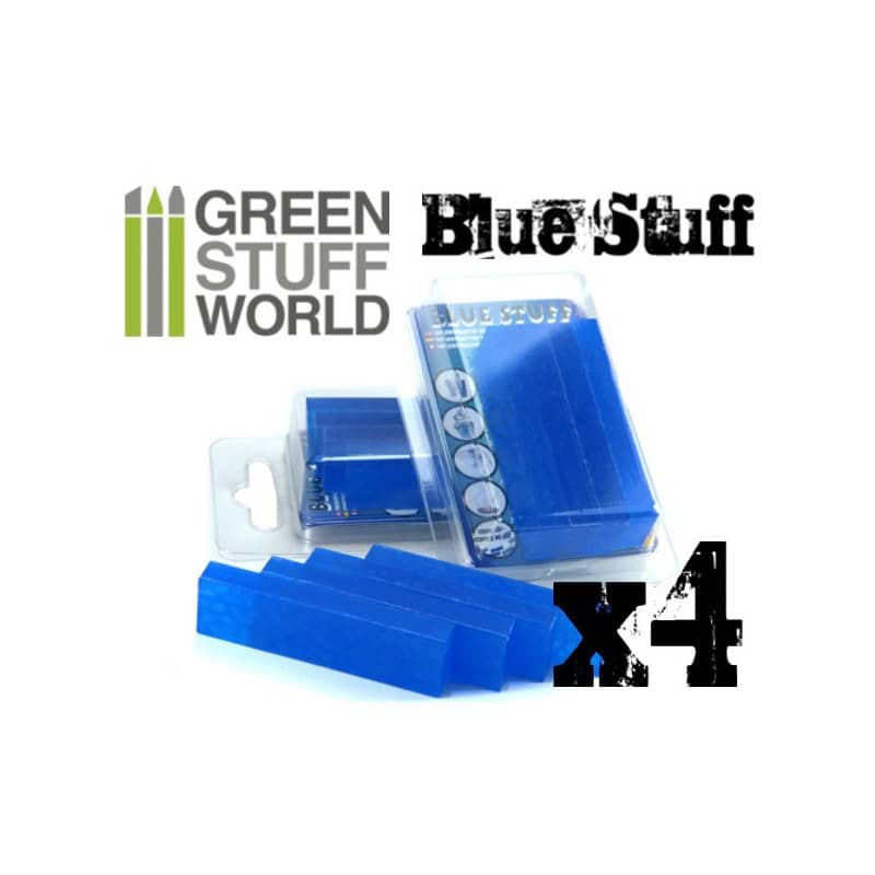 Moldes Blue Stuff (4 barritas) / Blue Stuff Molds (4 bars)