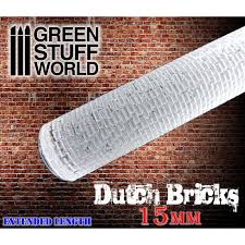 Rodillo Dutch Bricks 15mm Rolling Pin