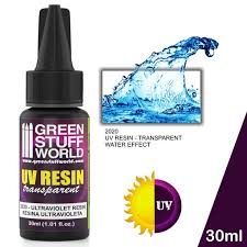 Resina Ultravioleta Transparente / Ultraviolet Resin - CLEAR - 30ml