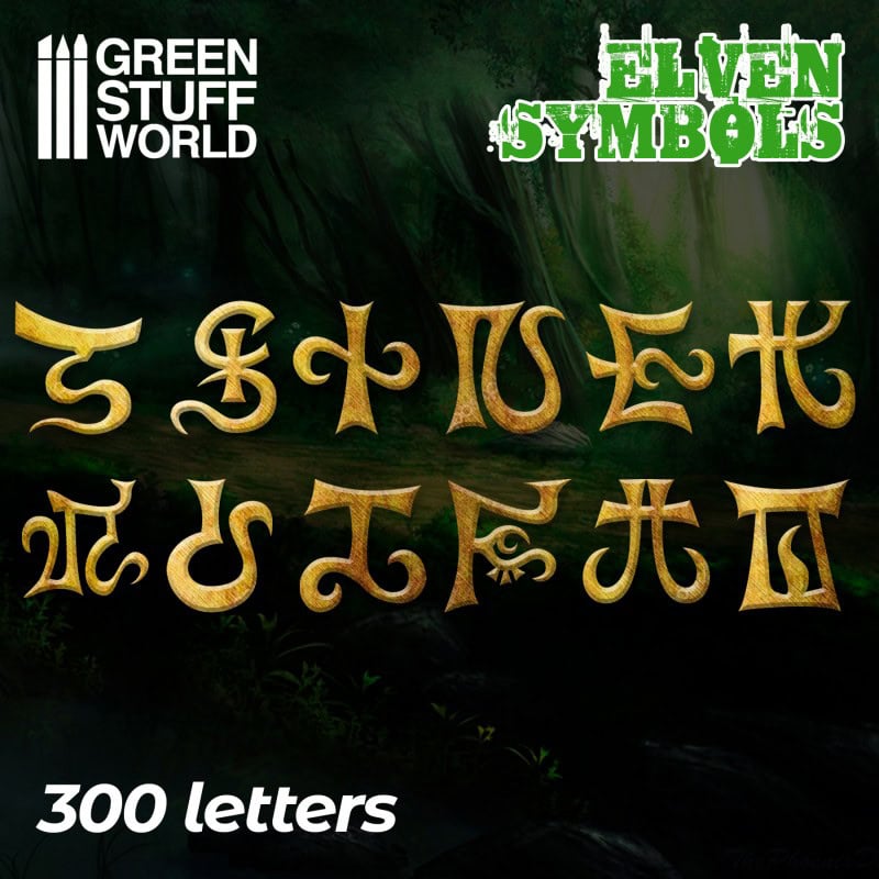 Simbolos Elficos / Elven symbols - 300 letters