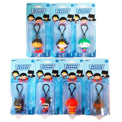 Llavero Chibi DC Comics blister surtido