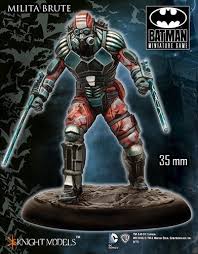 Batman Miniature Game Militia Brute I