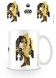 Star Wars Rogue One Taza Jyn Rebel
