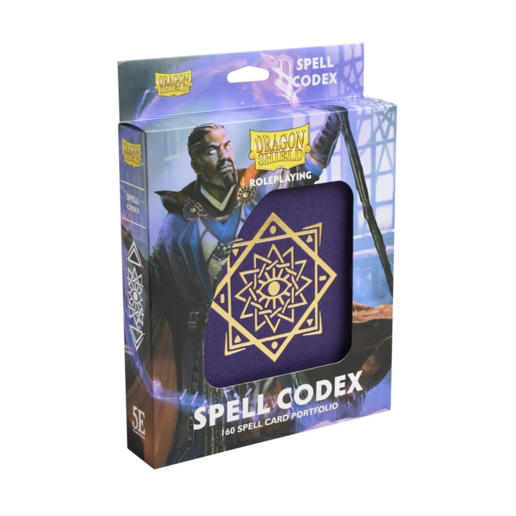 Spell Codex Portfolio - Arcane Purple