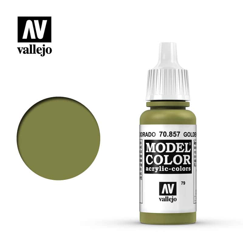 Vallejo Model Color 70857 Oliva Dorado