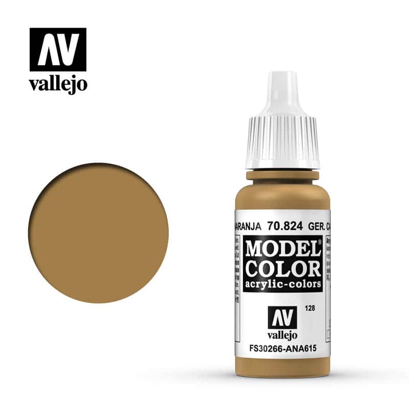 Vallejo Model Color 70824 Camuflaje Aleman Ocre Naranja