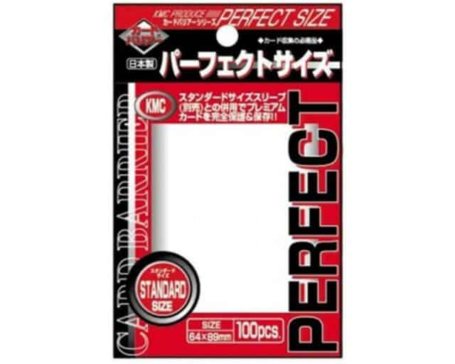 [3007] KMC Standard Sleeves - Perfect Size (100 Sleeves)