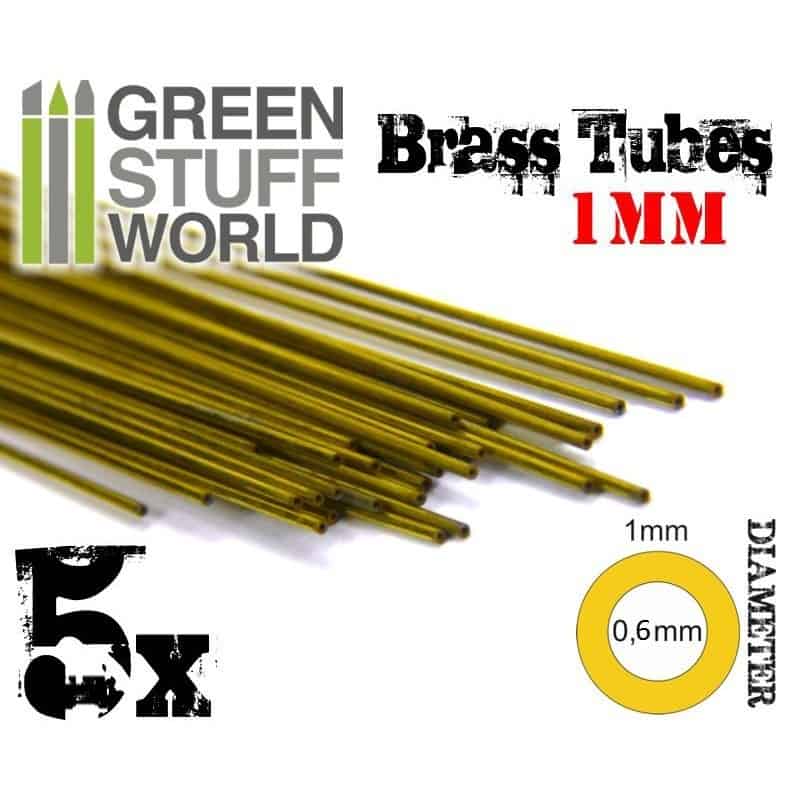 Tubos de Laton 1mm