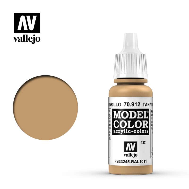 Vallejo Model Color 70912 Marron Amarillo