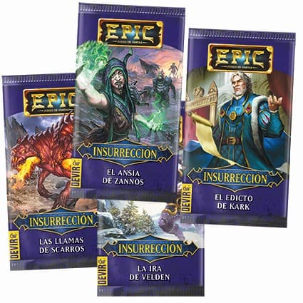 EPIC INSURRECCION (SET DE 4 SOBRES)