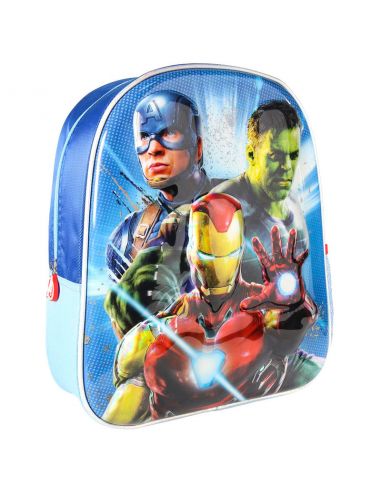 Mochila 3D premium Vengadores Avengers Marvel 31cm