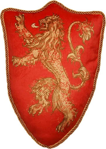 Cojin Emblema Leon Lannister 55X35X15 CM Game of Thrones