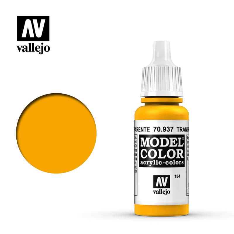 Vallejo Model Color 70937 Amarillo Transparente