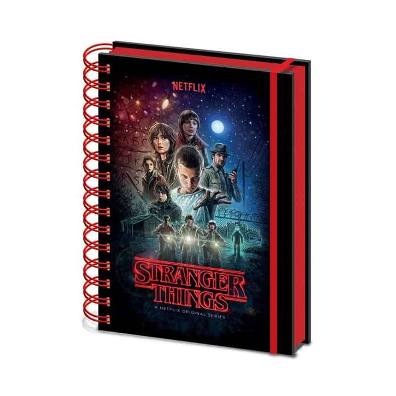 CUADERNO A5 WIRO STRANGER THINGS ONE SHEET