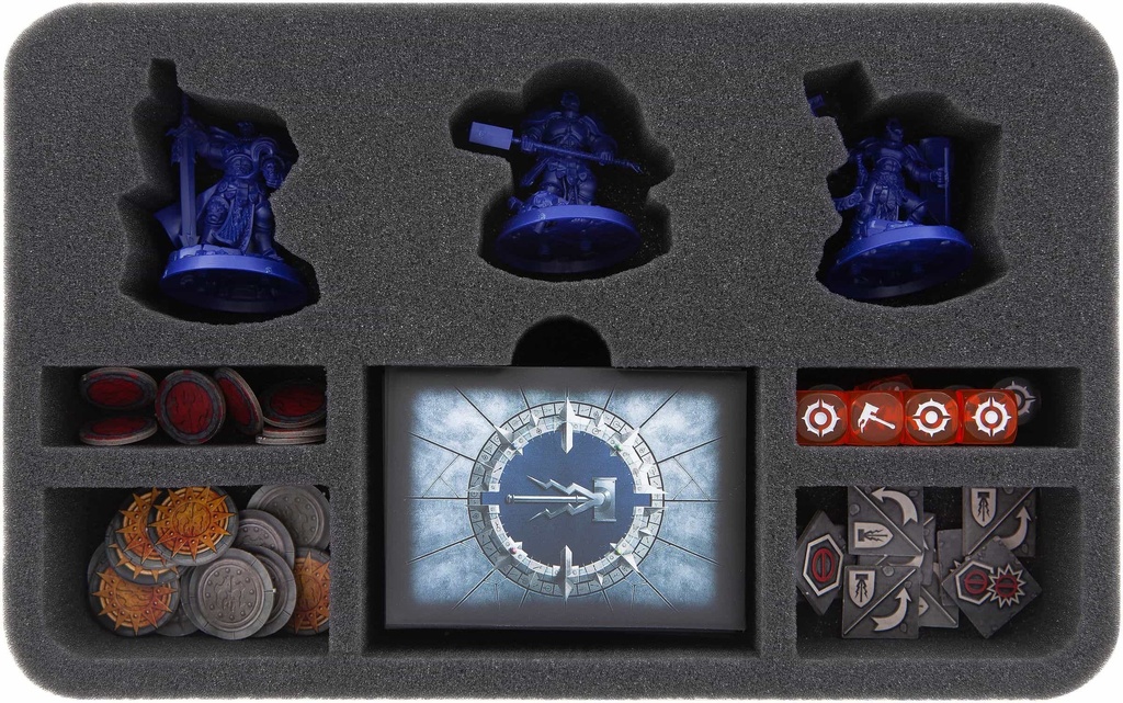 Bandeja de espuma para Warhammer Underworlds: Shadespire Stormcast Eternals