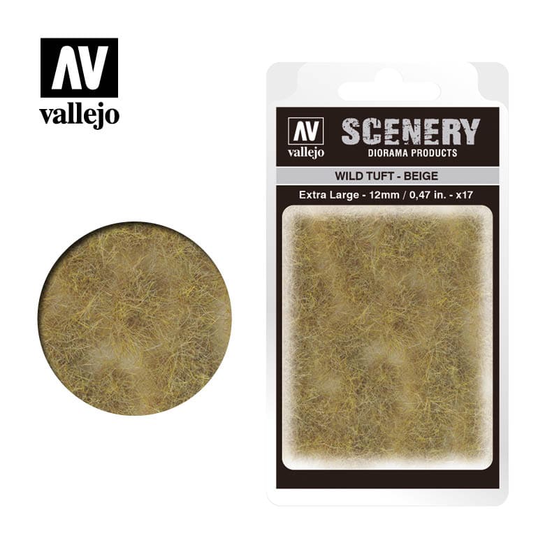 Wild Tuft - Beige: 12 mm.